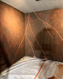 Mancave Schilderwerken met effecten