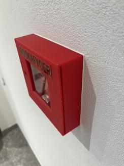 Detail afwerking schilderwerken binnen